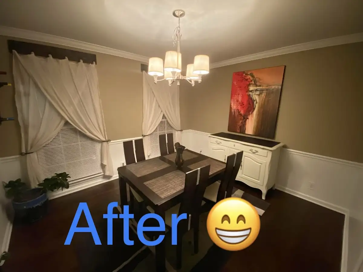 Professional dining room restoration after water damage in Patterson